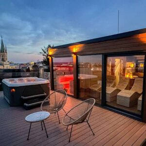Executive Suite a Rooftop SPA - exkluzívny relax s panoramatickým výhľadom na Nitru a Nitriansky hrad