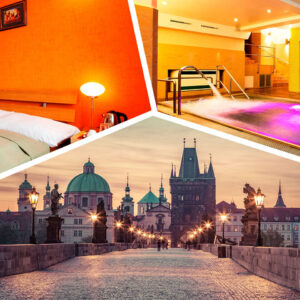 Praha s ubytovaním a privátnym wellness v hoteli Relax Inn****